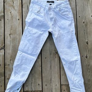 GUESS white jeans